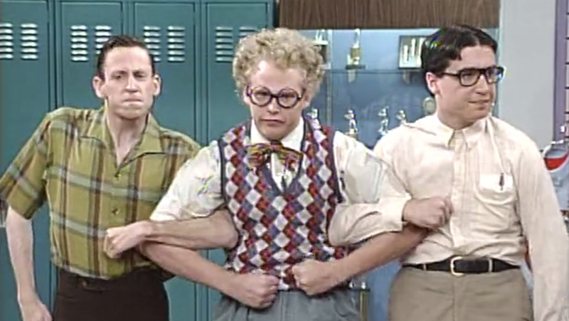 Illustration for article titled 30 years on, Saved By The Bell’s grotesque nerds are a relic unto themselves